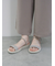 【ふっくらクッション】2wayフラットサンダル