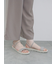 【ふっくらクッション】2wayフラットサンダル