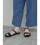 【ふっくらクッション】2wayフラットサンダル