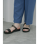 【ふっくらクッション】2wayフラットサンダル