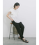 【Made in India】シャーリングブラウス
