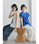 【Made in India】シャーリングブラウス