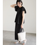 【Made in India】シャーリングブラウス