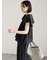 【Made in India】シャーリングブラウス