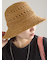 編み柄ぺーパーハット