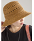 編み柄ぺーパーハット