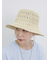 編み柄ぺーパーハット