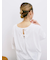 ◎【接触冷感】バックリボンTシャツ