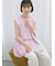 ◎【接触冷感】ドッキングノースリーブプルオーバー