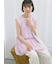 ◎【接触冷感】ドッキングノースリーブプルオーバー