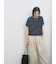 【マシンウォッシャブル】麻タッチニットプルオーバー