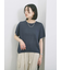 【マシンウォッシャブル】麻タッチニットプルオーバー
