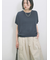 【マシンウォッシャブル】麻タッチニットプルオーバー