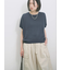 【マシンウォッシャブル】麻タッチニットプルオーバー