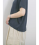 【マシンウォッシャブル】麻タッチニットプルオーバー