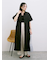 ◎サイドギャザーシャツワンピース