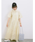 ◎サイドギャザーシャツワンピース