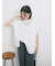 ◎【接触冷感】ロゴプリントチュニック