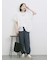 ◎【接触冷感】ロゴプリントチュニック