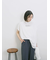 ◎【接触冷感】ロゴプリントチュニック