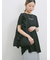 ◎【接触冷感】ロゴプリントチュニック