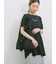 ◎【接触冷感】ロゴプリントチュニック