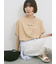 ◎【接触冷感】ロゴプリントチュニック