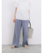 【接触冷感】ワイドイージーパンツ