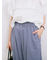 【接触冷感】ワイドイージーパンツ
