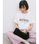 【接触冷感】ロゴプリントTシャツ