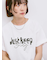 【接触冷感】ロゴプリントTシャツ