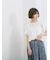 【USAコットン】フリルTシャツ