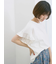 【USAコットン】フリルTシャツ