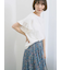 【USAコットン】フリルTシャツ