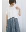 【USAコットン】フリルTシャツ