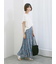 【USAコットン】フリルTシャツ