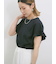 【USAコットン】フリルTシャツ