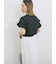 【USAコットン】フリルTシャツ