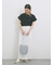 【USAコットン】フリルTシャツ