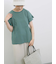 【USAコットン】フリルTシャツ