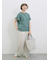 【USAコットン】フリルTシャツ