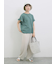 【USAコットン】フリルTシャツ