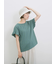 【USAコットン】フリルTシャツ