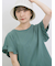 【USAコットン】フリルTシャツ