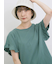 【USAコットン】フリルTシャツ