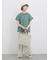 【USAコットン】フリルTシャツ