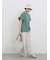 【USAコットン】フリルTシャツ