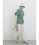 【USAコットン】フリルTシャツ