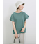 【USAコットン】フリルTシャツ