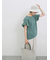 【USAコットン】フリルTシャツ
